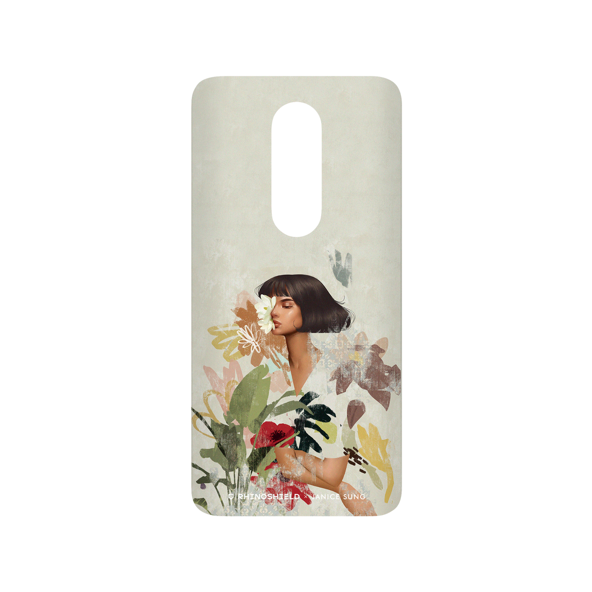 RhinoShield X Janice Sung SolidSuit OnePlus 7 Pro Case - Flora 2