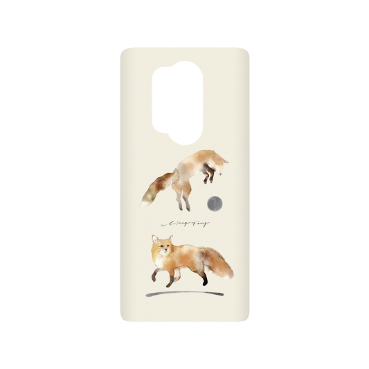 RHINOSHIELD X Liang Feng SolidSuit OnePlus 8 Pro Case - foxes