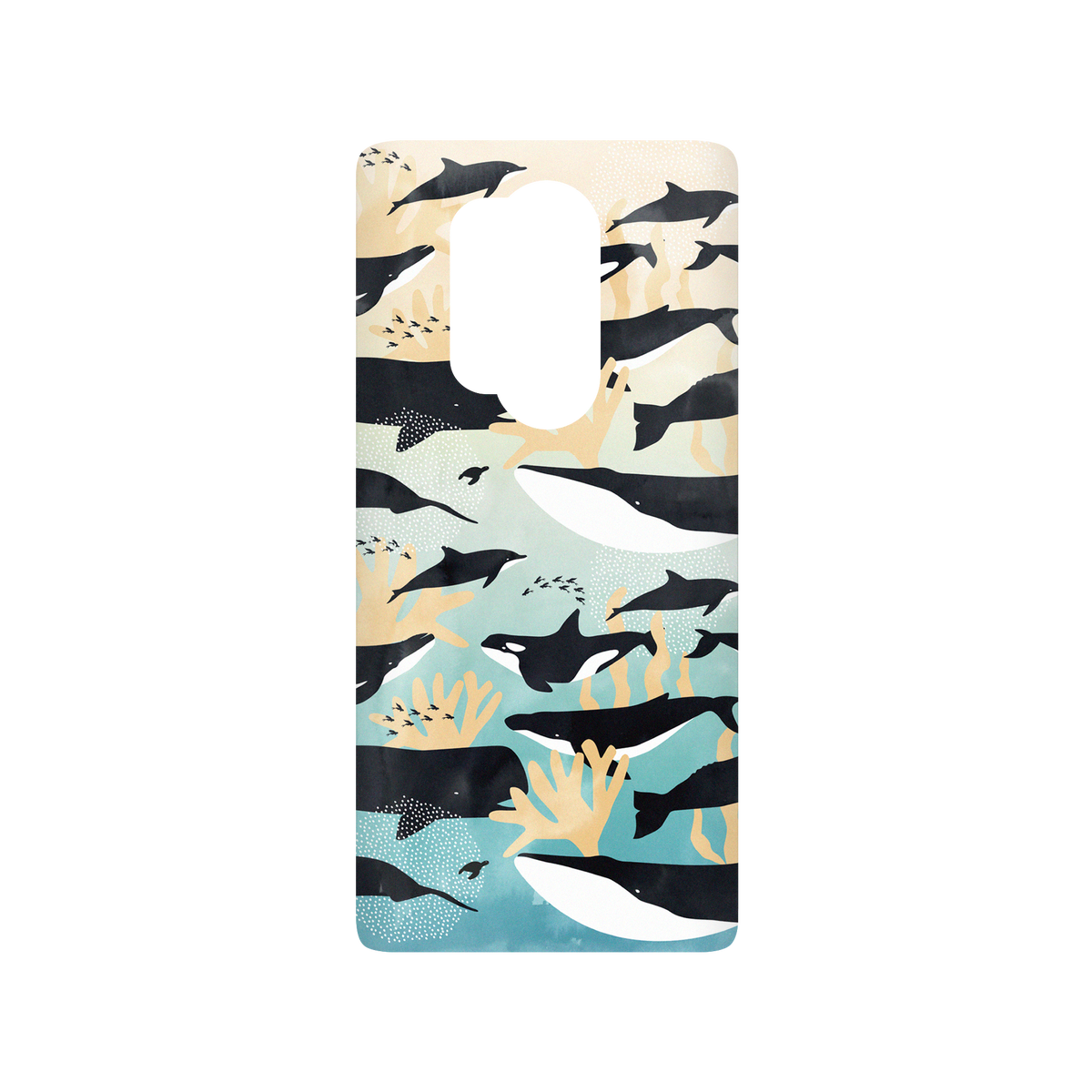 RHINOSHIELD X WasangShow SolidSuit OnePlus 8 Pro Case - Call of the Ocean