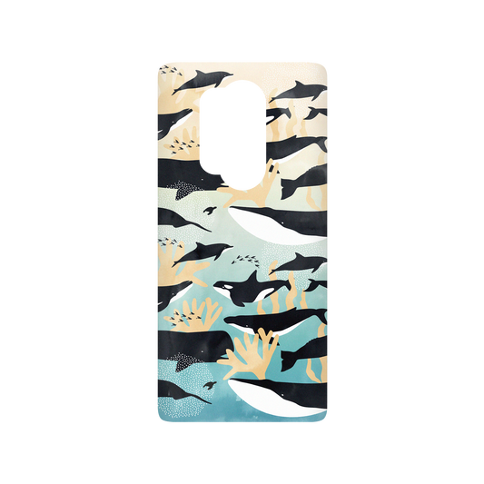 RHINOSHIELD X WasangShow SolidSuit OnePlus 8 Pro Case - Call of the Ocean