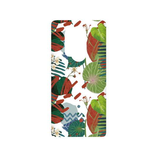 RHINOSHIELD X WasangShow SolidSuit OnePlus 8 Pro Case - Tropical Leaves