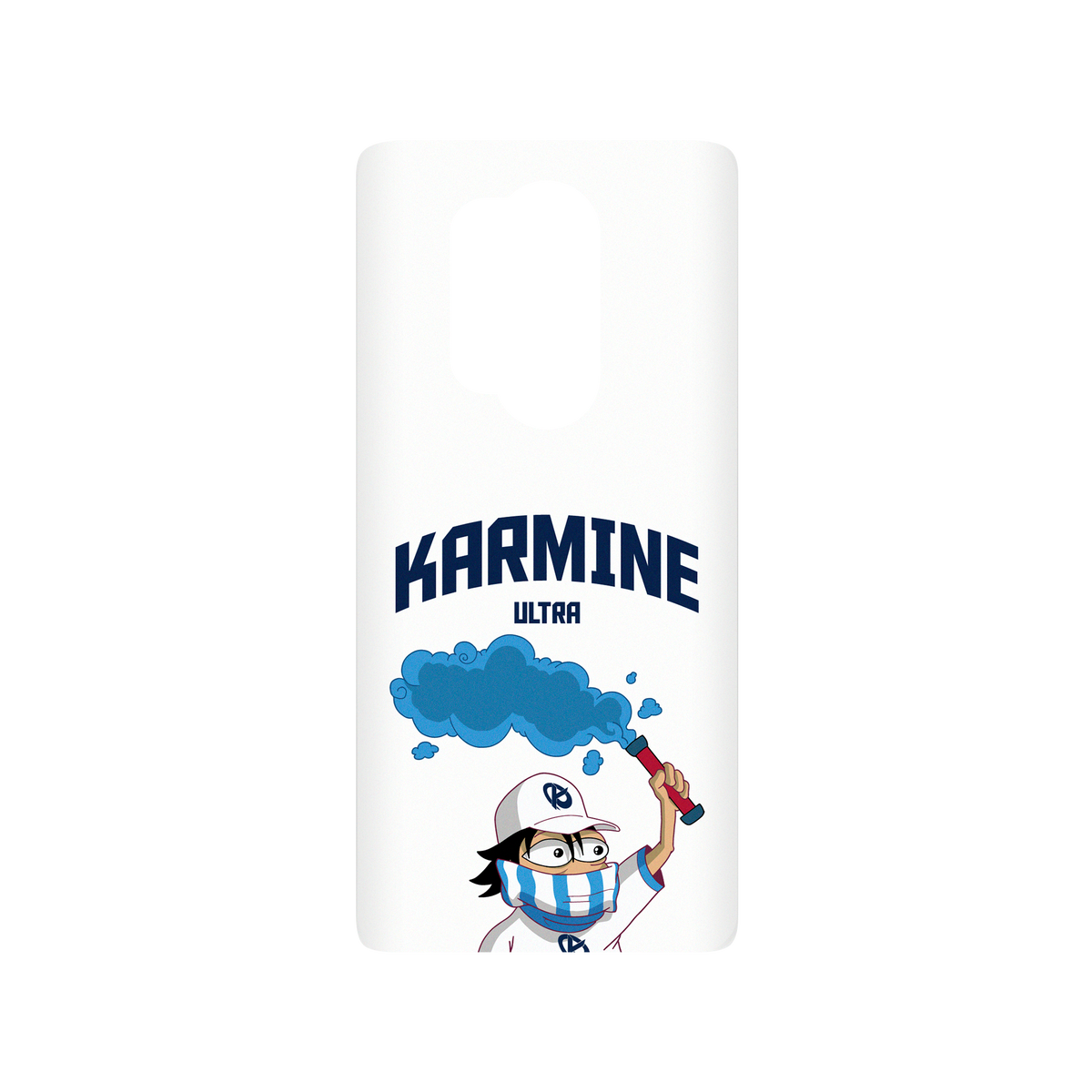 RhinoShield X Karmine Corp SolidSuit OnePlus 8 Pro Case - Emote Ultra Karmine (Blue)