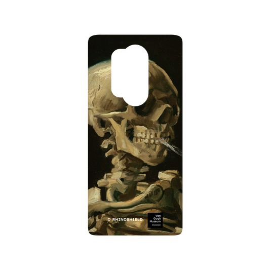 RhinoShield X Van Gogh Museum SolidSuit OnePlus 8 Pro Case - Head of a Skeleton with a Burning Cigarette