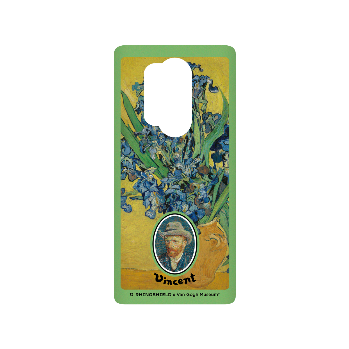 RhinoShield X Van Gogh Museum SolidSuit OnePlus 8 Pro Case - Irises - Frame