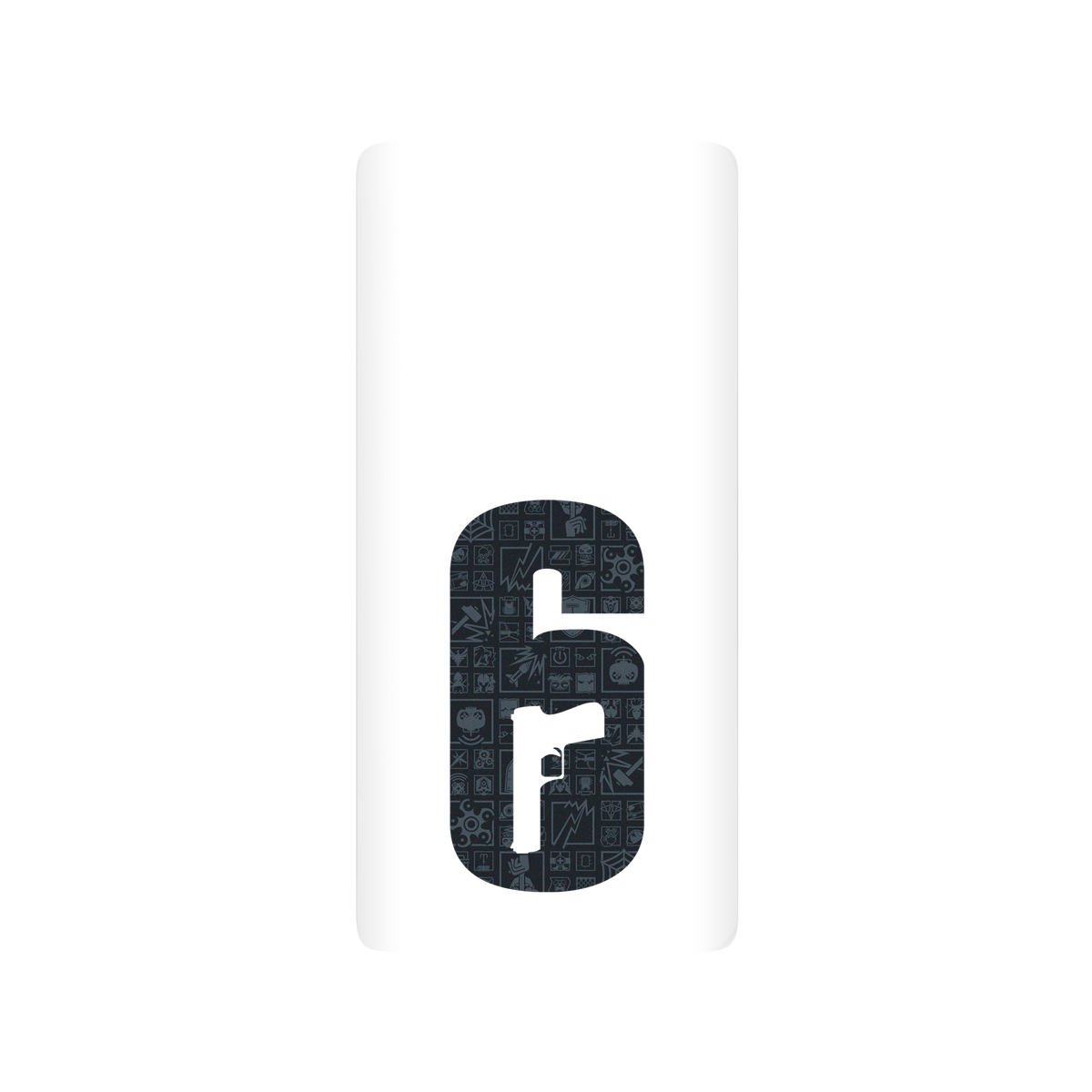RhinoShield X 6: Siege SolidSuit OnePlus 8 Pro Case - 6 Dark Blue Logo