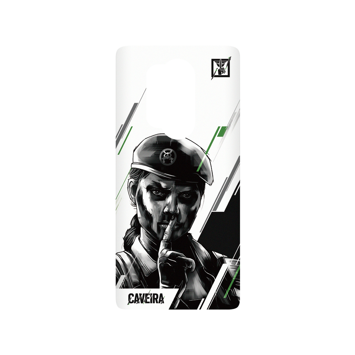 RhinoShield X 6: Siege SolidSuit OnePlus 8 Pro Case - Caveira - Sketch