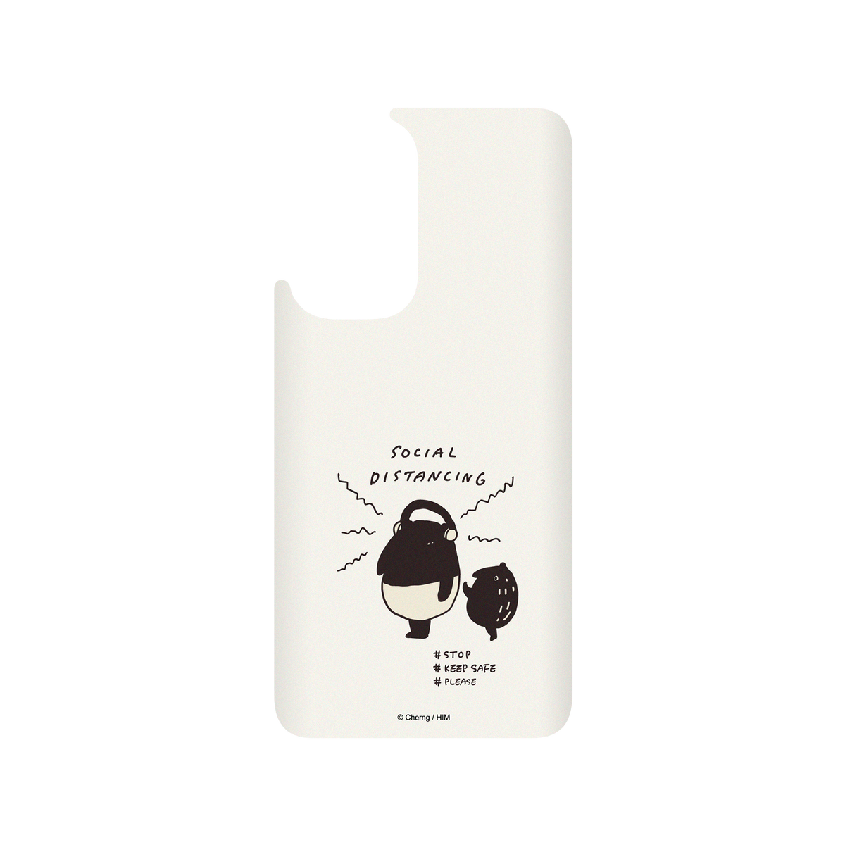 RHINOSHIELD X LAIMO SolidSuit OnePlus 9 Case - SOCIAL DISTANCING