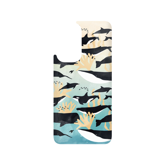 RHINOSHIELD X WasangShow SolidSuit OnePlus 9 Case - Call of the Ocean