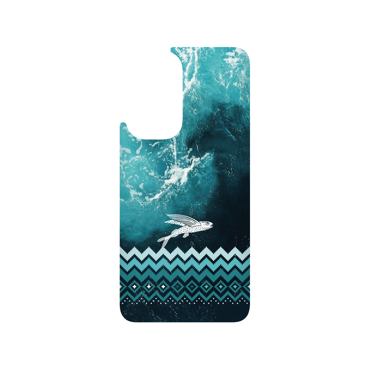 RHINOSHIELD X WasangShow SolidSuit OnePlus 9 Case - Flying Fish in the Deep Sea