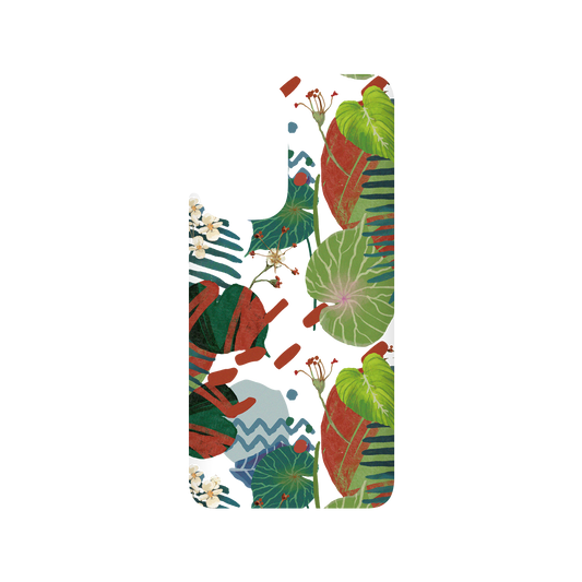 RHINOSHIELD X WasangShow SolidSuit OnePlus 9 Case - Tropical Leaves
