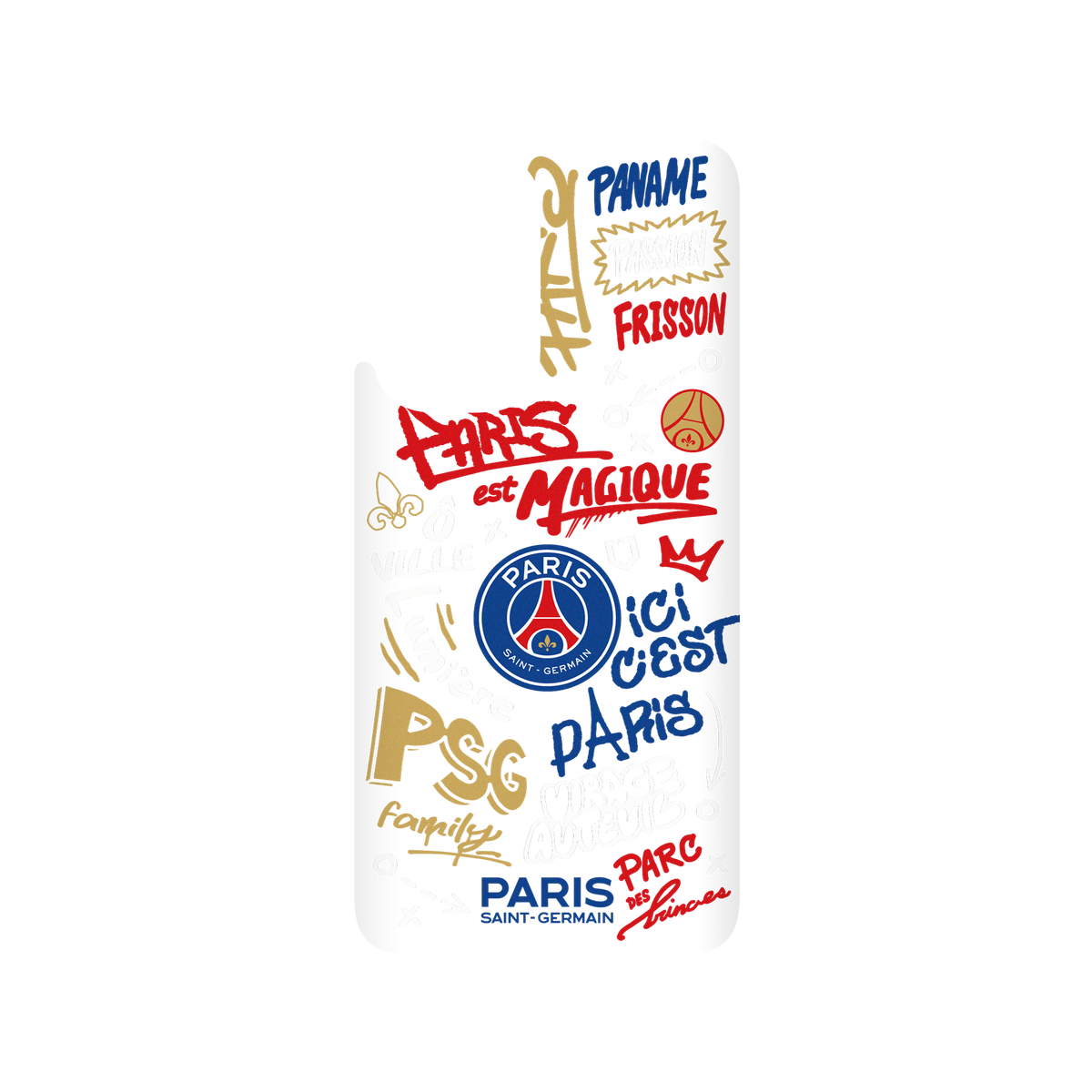 RhinoShield X PSG SolidSuit OnePlus 9 Case - Paris Saint-Germain - Graffiti
