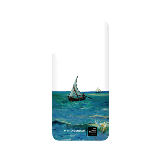 RHINOSHIELD X Van Gogh Museum  SolidSuit OnePlus 9 Case - Seascape near Les Saintes-Maries-de-la-Mer