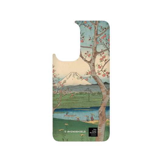 RHINOSHIELD X Van Gogh Museum  SolidSuit OnePlus 9 Case - View of Mount Fuji from Koshigaya - Utagawa Hiroshige