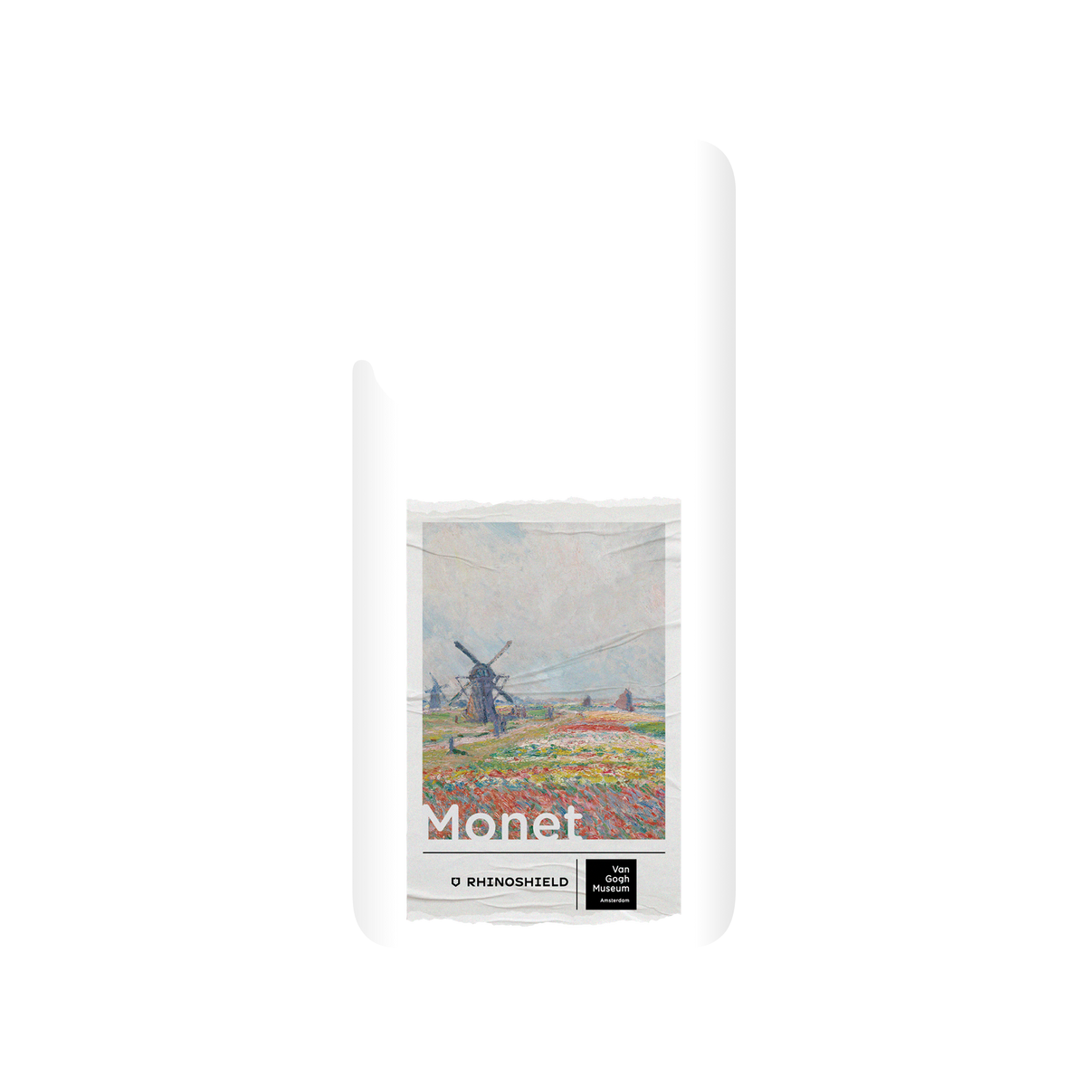 RHINOSHIELD X Van Gogh Museum  SolidSuit OnePlus 9 Case - Tulip Fields and Windmills - Claude Monet