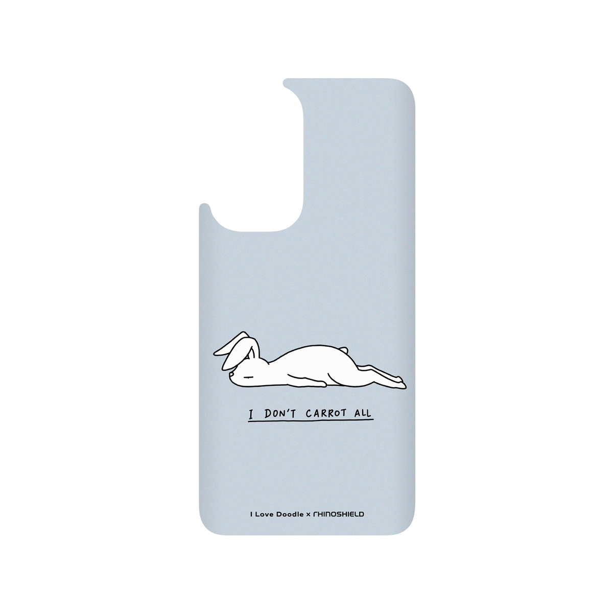 RhinoShield X I Love Doodle SolidSuit OnePlus 9 Case - Rabbit Don't Care