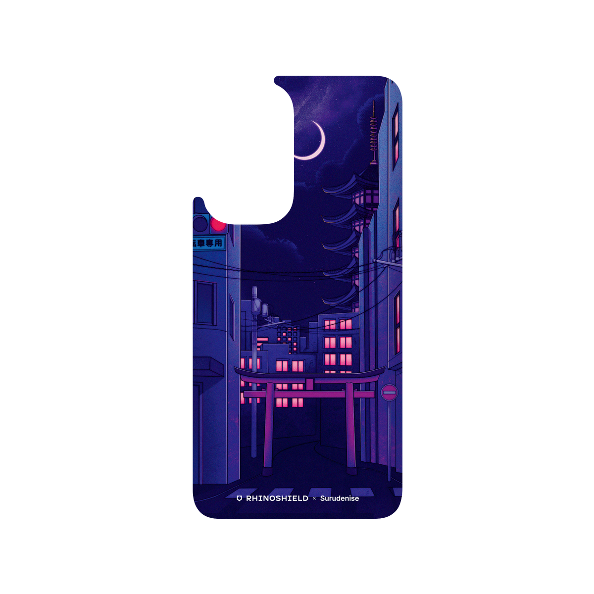 RhinoShield X Surudenise SolidSuit OnePlus 9 Case - Tokyo Night