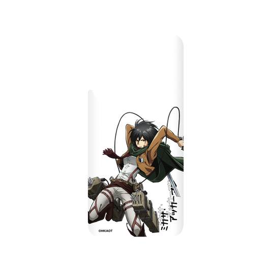 RhinoShield X Attack on Titan SolidSuit OnePlus 9 Case - Mikasa in Action