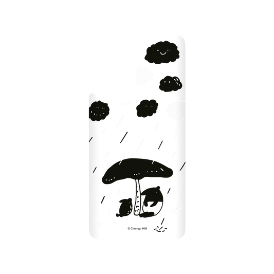 RhinoShield X LAIMO SolidSuit OnePlus 9 Pro Case - It's Raining (Transparent)