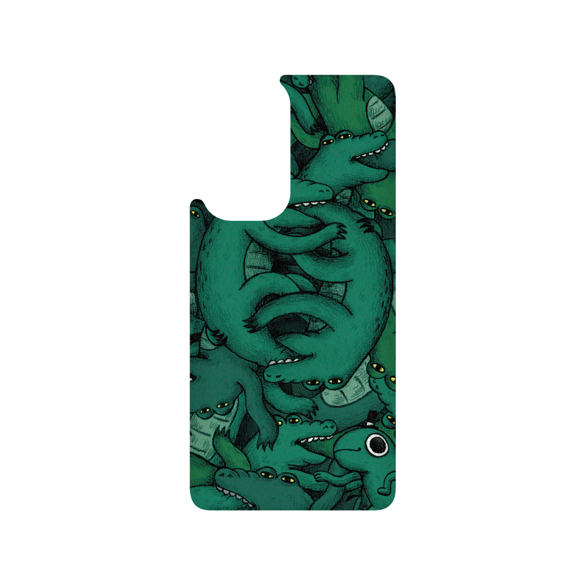 RhinoShield X Incrediville SolidSuit OnePlus 9 Pro Case - Crocodille Ying Yang
