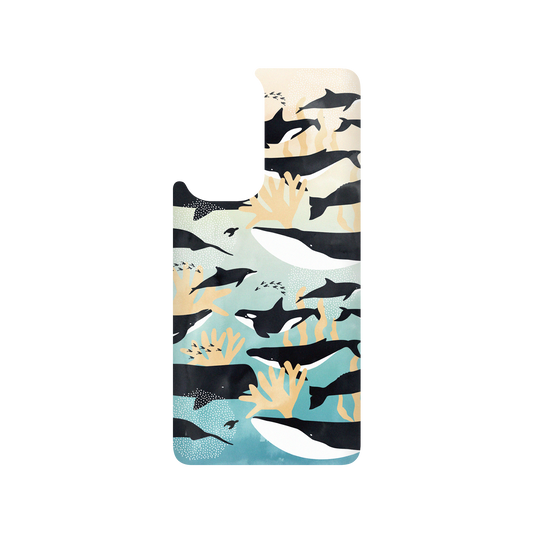 RHINOSHIELD X WasangShow SolidSuit OnePlus 9 Pro Case - Call of the Ocean