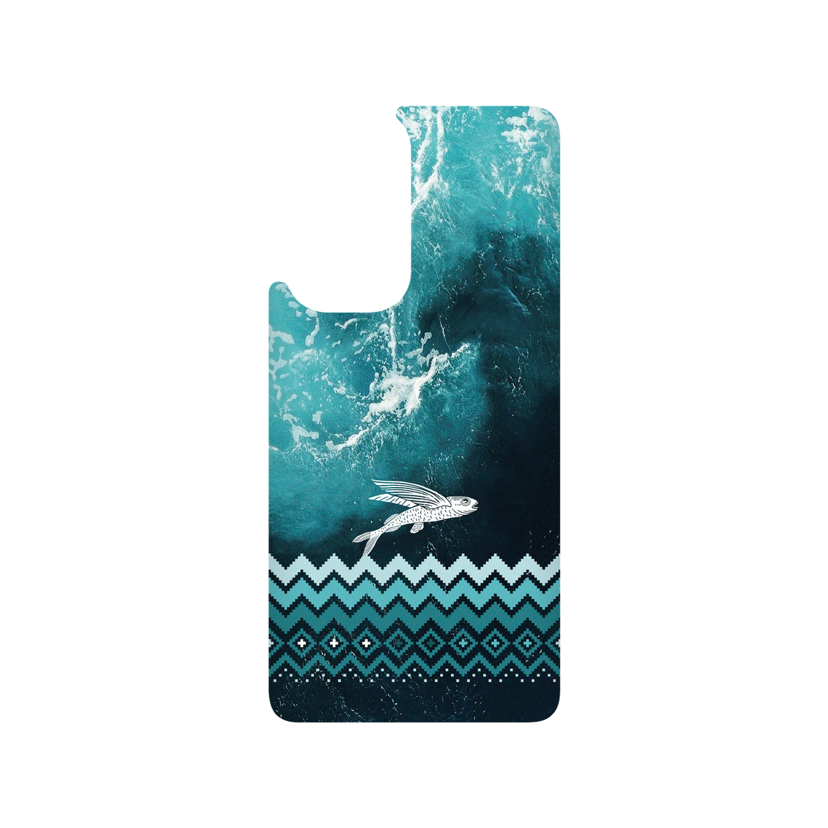RHINOSHIELD X WasangShow SolidSuit OnePlus 9 Pro Case - Flying Fish in the Deep Sea