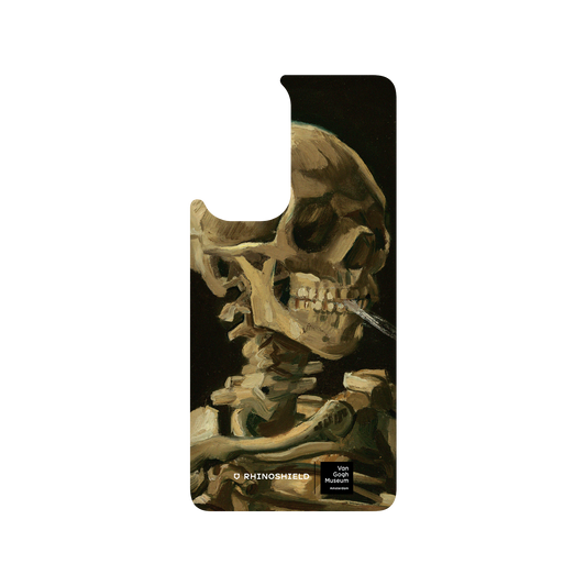 RhinoShield X Van Gogh Museum SolidSuit OnePlus 9 Pro Case - Head of a Skeleton with a Burning Cigarette