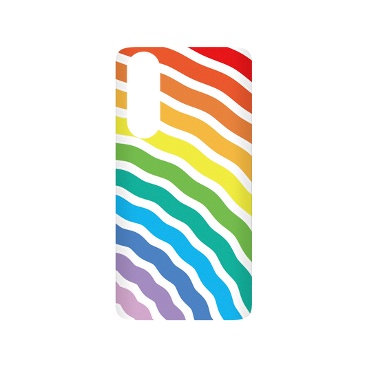 RhinoShield SolidSuit Huawei P30 Case: Original Designs - Rainbow Waves