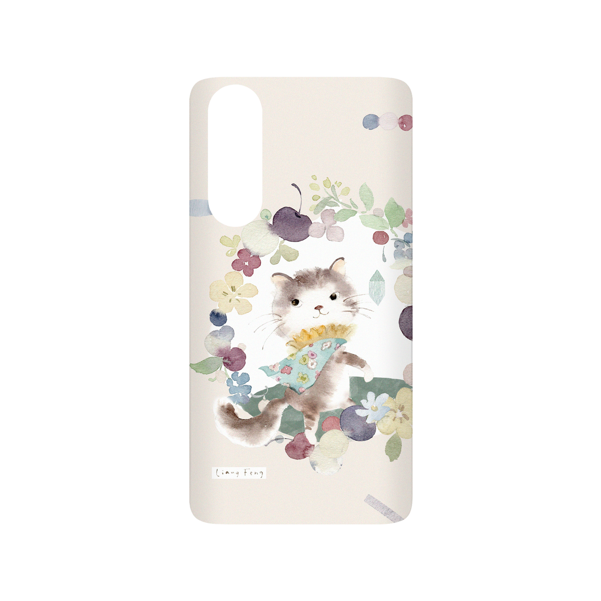 RhinoShield X Liang Feng SolidSuit Huawei P30 Case - Cat