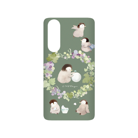 RhinoShield X Liang Feng SolidSuit Huawei P30 Case - Busy penguin