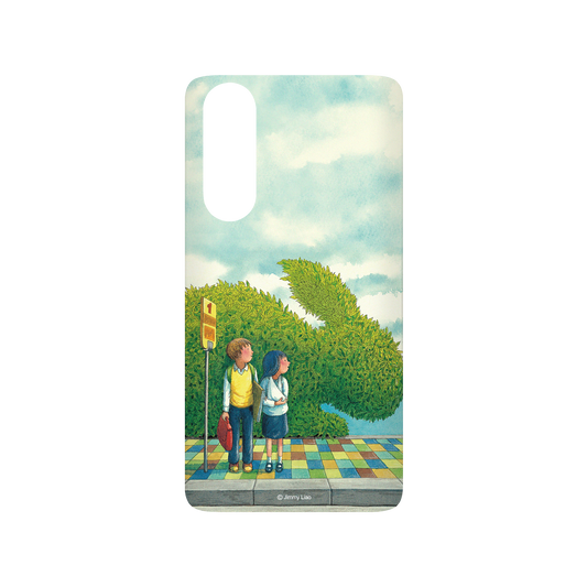 RHINOSHIELD X Jimmy SolidSuit Huawei P30 Case - Year of the Rabbit Series - Waiting for the Bus