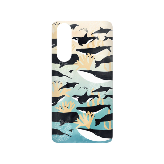 RHINOSHIELD X WasangShow SolidSuit Huawei P30 Case - Call of the Ocean