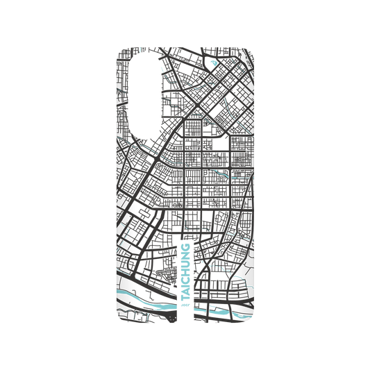 Huawei P30 犀牛盾SolidSuit聯名設計款防摔背蓋手機殼 JOCR - Taichung (Black Logo)