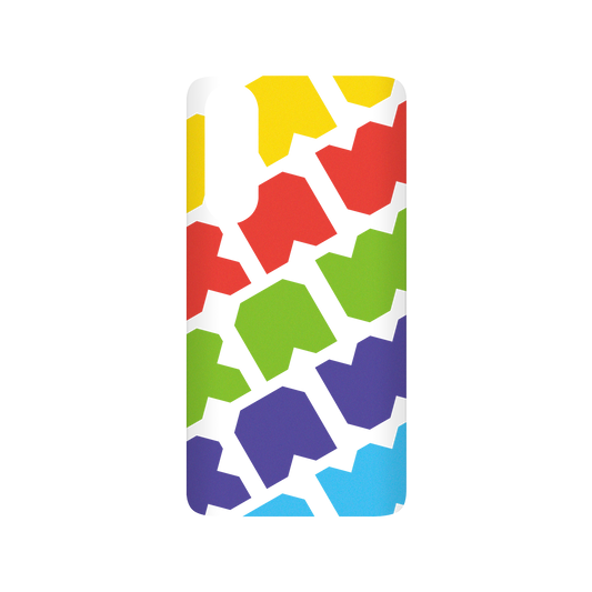RhinoShield X JOCR SolidSuit Huawei P30 Case - Raw Rainbow Pattern Big