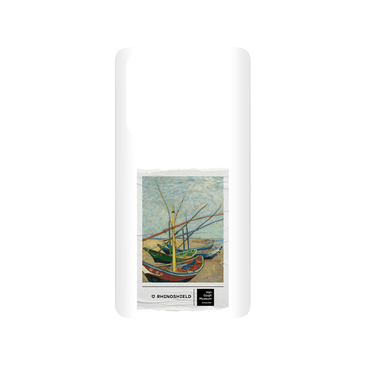 RHINOSHIELD X Van Gogh Museum  SolidSuit Huawei P30 Case - Fishing Boats on the Beach - Ticket