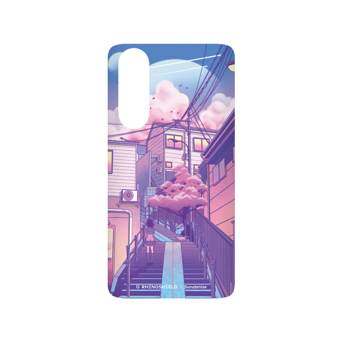 RhinoShield X Surudenise SolidSuit Huawei P30 Case - Pastel Tokyo