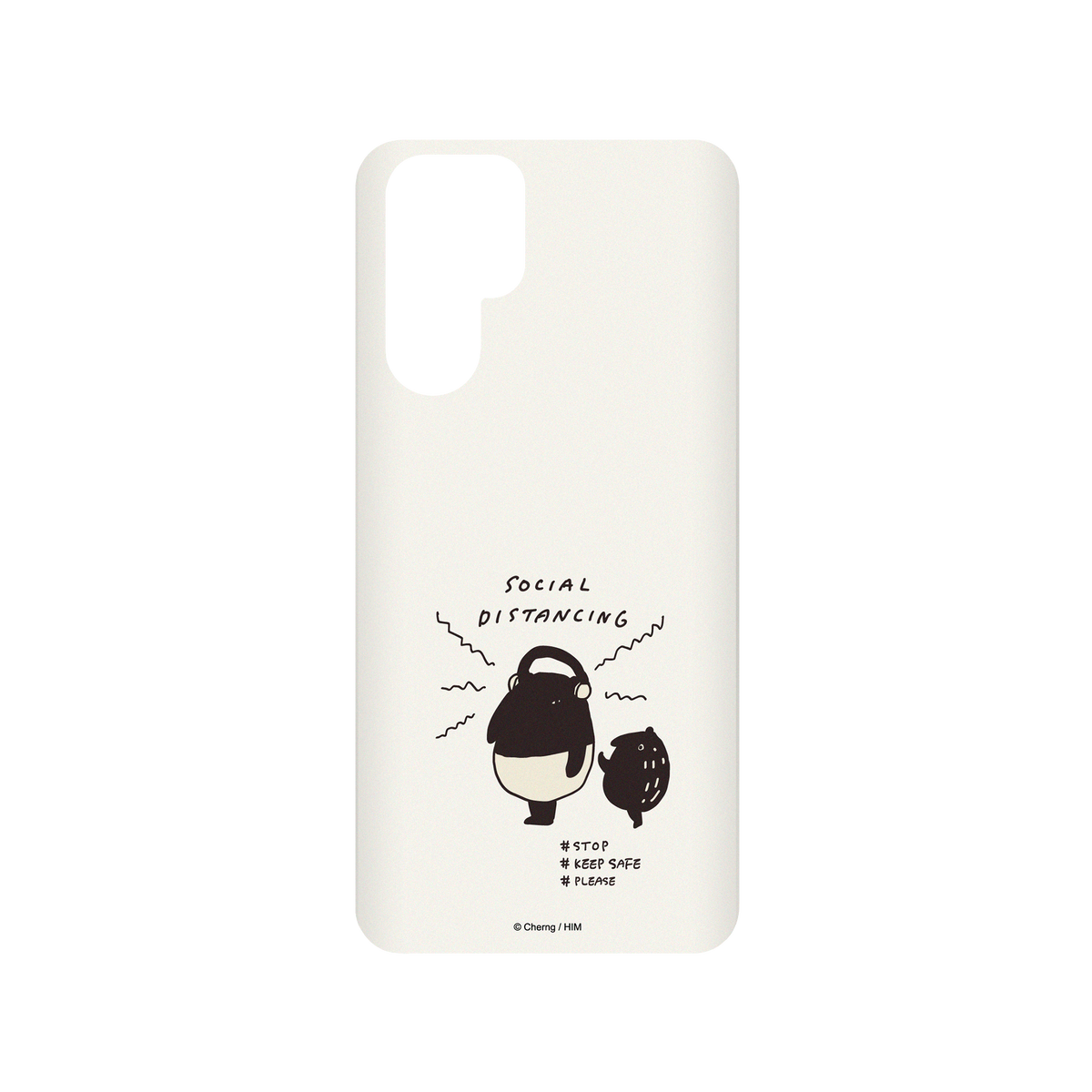 RHINOSHIELD X LAIMO SolidSuit Huawei P30 Pro Case - SOCIAL DISTANCING