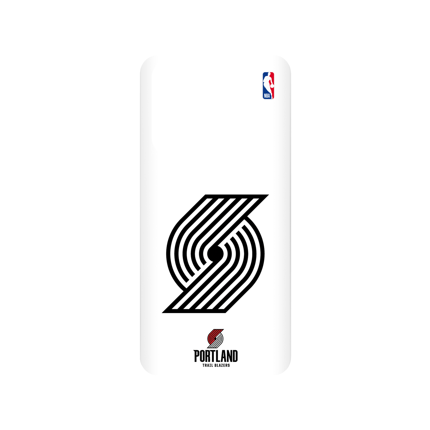 RhinoShield X NBA SolidSuit Huawei P30 Pro Case - Portland Trail Blazers B&W - Dark
