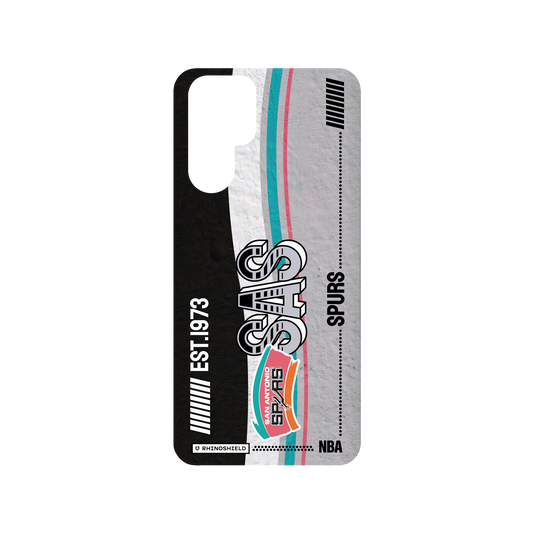 Huawei P30 Pro 犀牛盾SolidSuit聯名設計款防摔背蓋手機殼 NBA - 復古球員卡-聖安東尼奧馬刺 San Antonio Spurs - Vintage Card