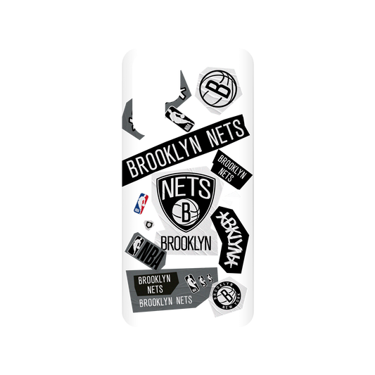 Huawei P30 Pro 犀牛盾SolidSuit聯名設計款防摔背蓋手機殼 NBA - 拼貼系列-布魯克林籃網 Brooklyn Nets - Collage