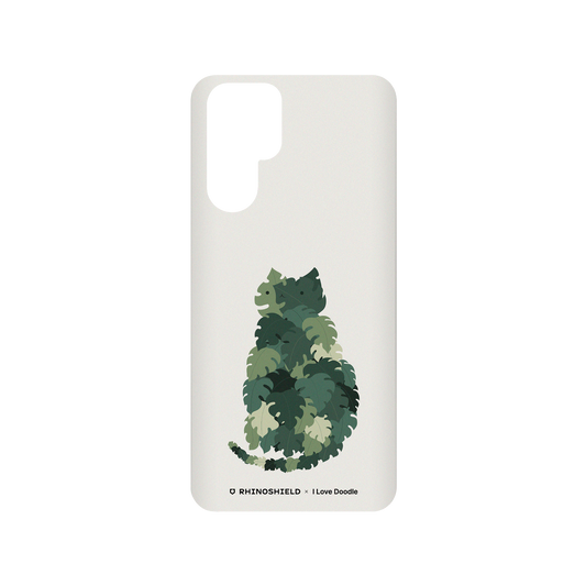 RhinoShield X I Love Doodle SolidSuit Huawei P30 Pro Case - Cat and Plant - Meowstera