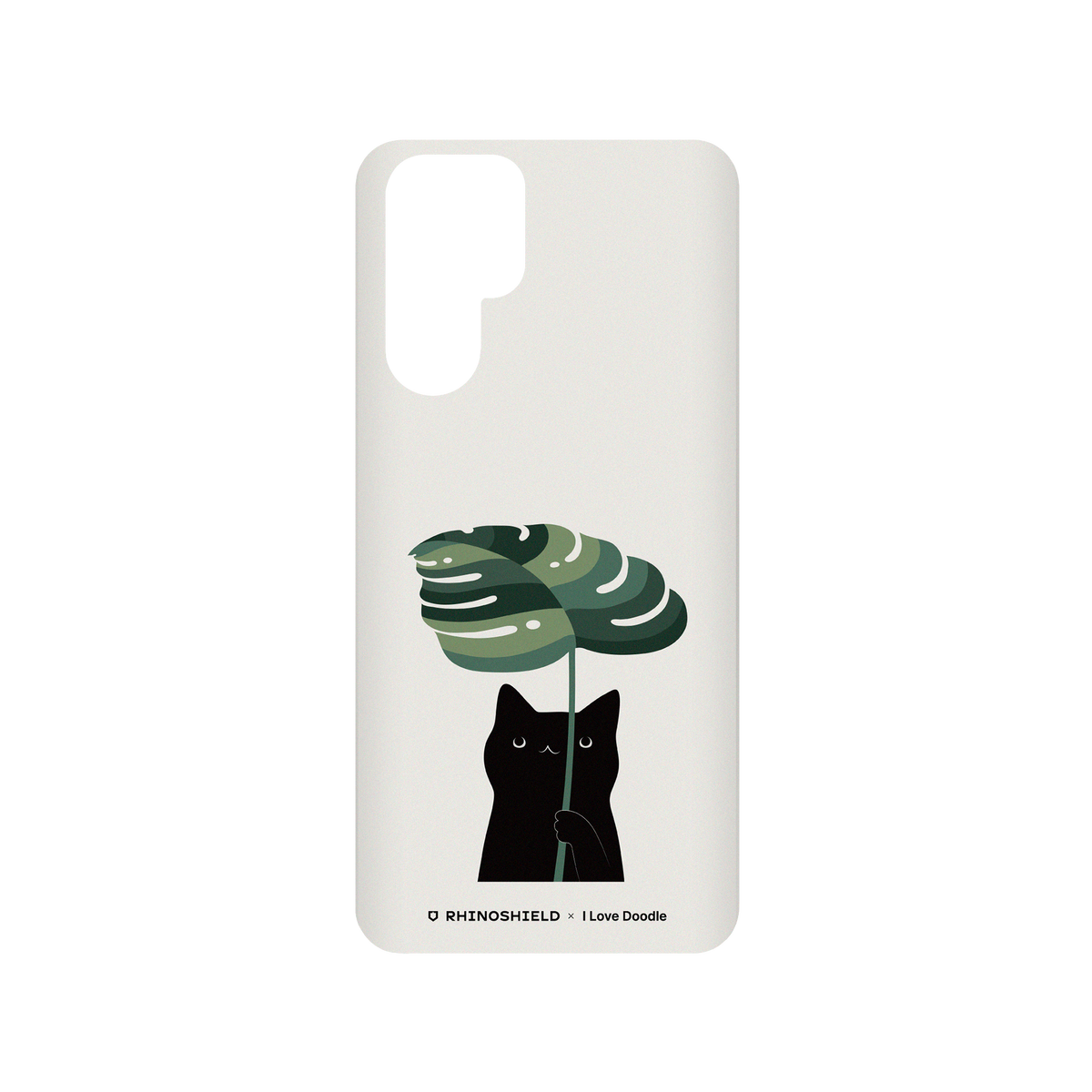 RhinoShield X I Love Doodle SolidSuit Huawei P30 Pro Case - Cat and Plant - Umbrella