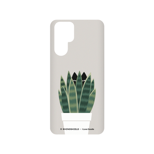 RhinoShield X I Love Doodle SolidSuit Huawei P30 Pro Case - Cat and Plant - Sneak Plant