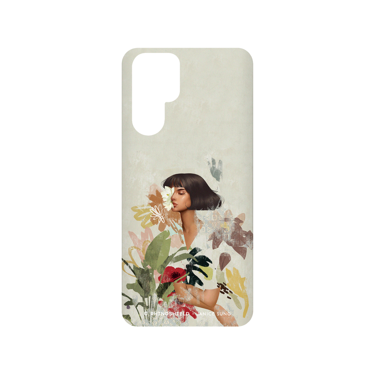 RhinoShield X Janice Sung SolidSuit Huawei P30 Pro Case - Flora 2