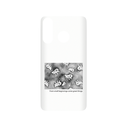 RHINOSHIELD X Incrediville  SolidSuit Huawei P30 Lite Case - Microscopic Observation - White