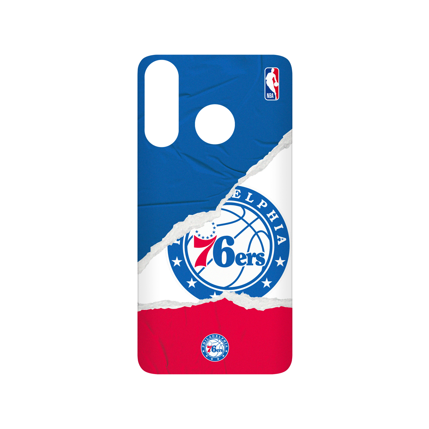 RhinoShield X NBA SolidSuit Huawei P30 Lite Case - Philadelphia 76ers - Sweat and Tears
