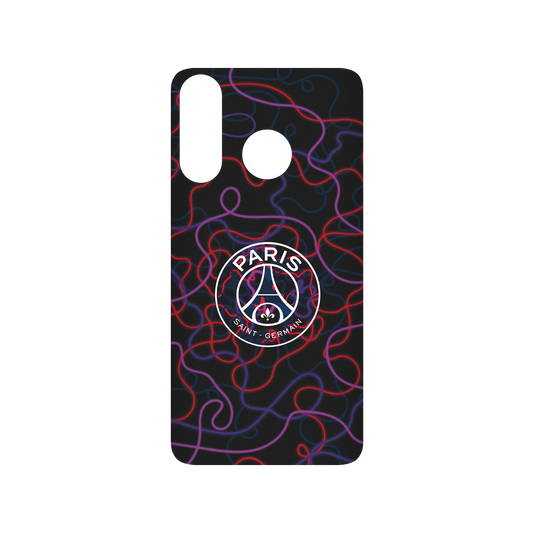 RHINOSHIELD X PSG SolidSuit Huawei P30 Lite Case - Paris Saint-Germain Neon Logo