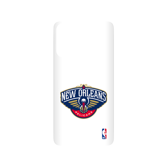 Huawei P30 Lite 犀牛盾SolidSuit聯名設計款防摔背蓋手機殼 NBA - Logo-新奧爾良鵜鶘 New Orleans Pelicans