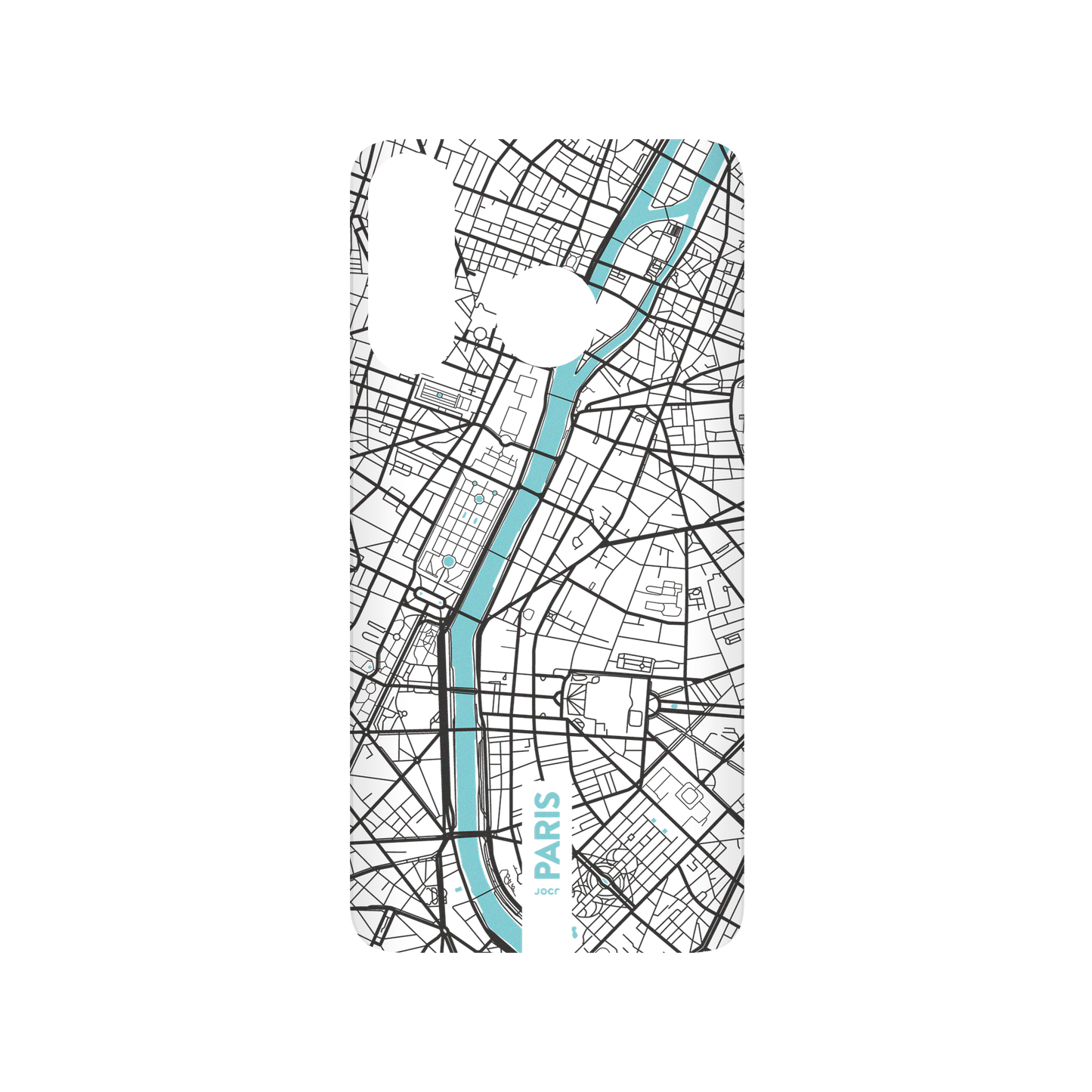 RhinoShield X JOCR SolidSuit Huawei P30 Lite Case - Paris (Black Logo)