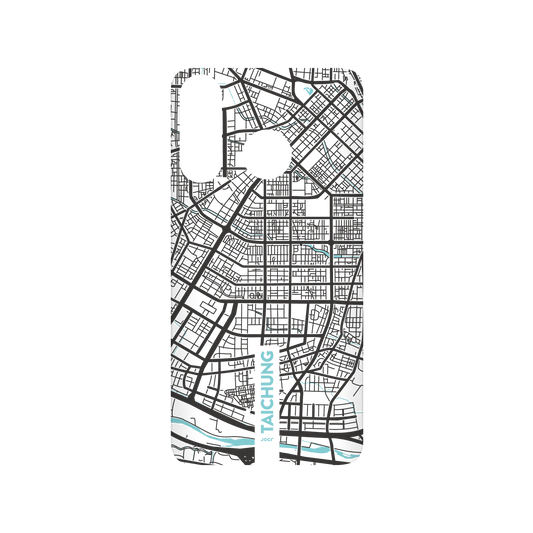 Huawei P30 Lite 犀牛盾SolidSuit聯名設計款防摔背蓋手機殼 JOCR - Taichung (Black Logo)