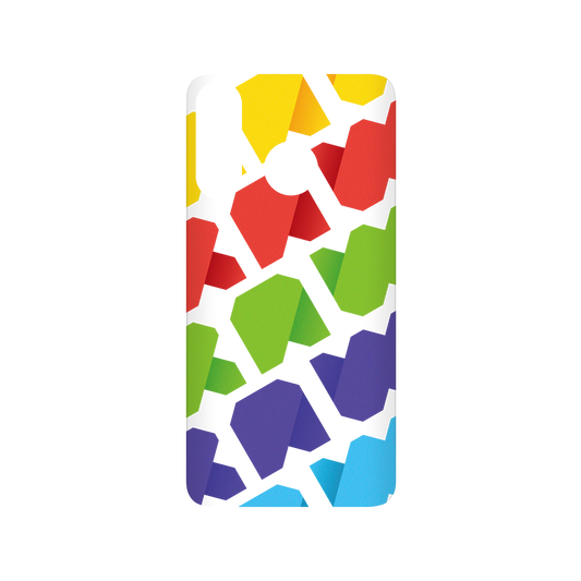 RhinoShield X JOCR SolidSuit Huawei P30 Lite Case - Raw Rainbow Pattern Big